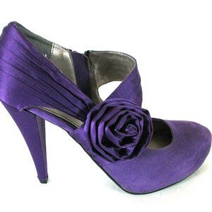Fergalicious Infinitee Purple Fabric Mary Jane 7